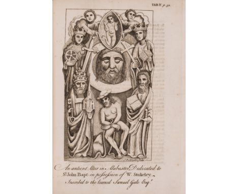 Britain.- Stukeley (William) Palæographia Britannica: or, Discourses on Antiquities in Britain. Number I., 2 folding engraved