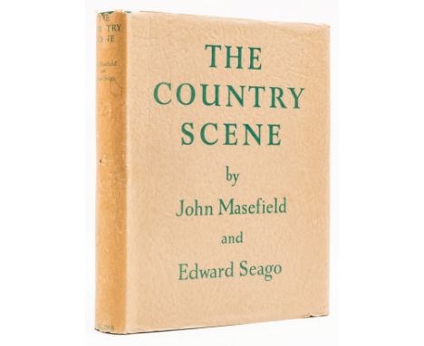 NO RESERVE Masefield (John) The Country Scene, first edition, illustrations by Edward Seago, tipped-in colour plates, origina