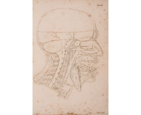 Anatomy.- Watt (John James) Anatomico-Chirurgical Views of the Nose, Mouth, Larynx, &amp; Fauces..., first edition, 4 fine ha
