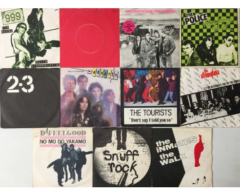 PUNK/ WAVE - 7" PACK. A smashing selection of 11 punk &amp; wave 7" singles. Artists/ titles include 999 - Quite Disappointin