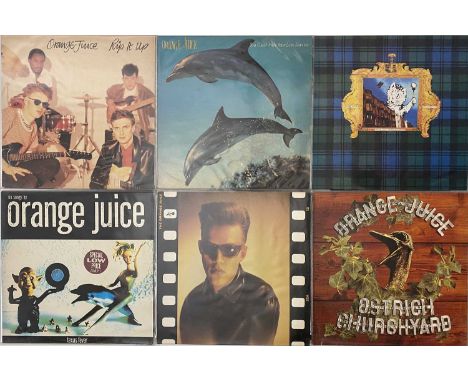 ORANGE JUICE / JOSEF K / RELATED - LP COLLECTION. An excellent run of 15 x LPs. Artists/ Titles include Orange Juice inc The 