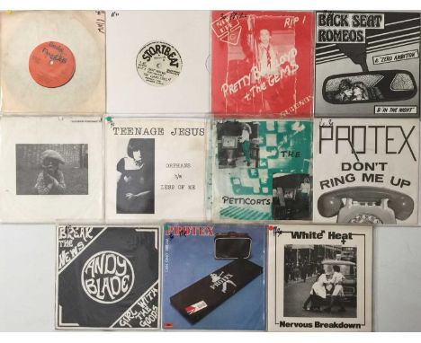 POWER POP / WAVE - 7" PACK. A lovely little pack of 11 x 7". Artists/ Titles are Fanatics - Total Confusion (FAN 001), The Ga