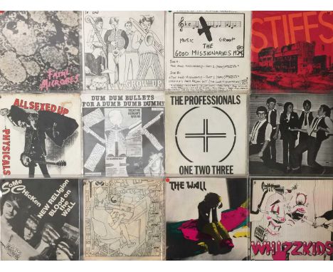 POWER POP / PUNK - 7" PACK. A pack of 17 x 7". Artists/ Titles include Fatal Microbes - Violence Grows, Grow-Up - Stay Awake 