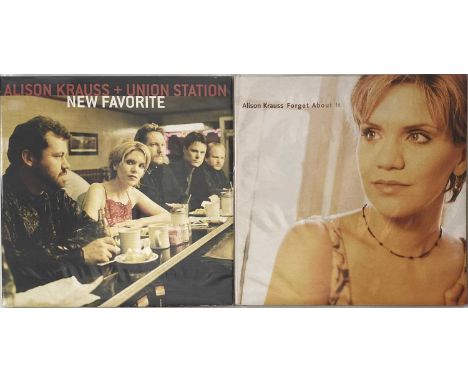 ALISON KRAUSS - LP RARITES PACK. A wonderful pack of 2 LP rarities by US country singer Alison Krauss. Titles include Forget 