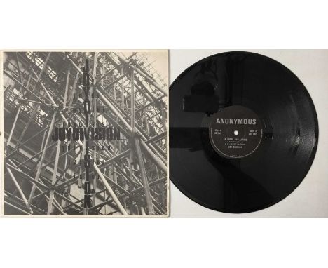 JOY DIVISION - AN IDEAL FOR LIVING (ORIGINAL UK 12" RELEASE - ANON 1). A very well-presented original UK copy of the sought-a