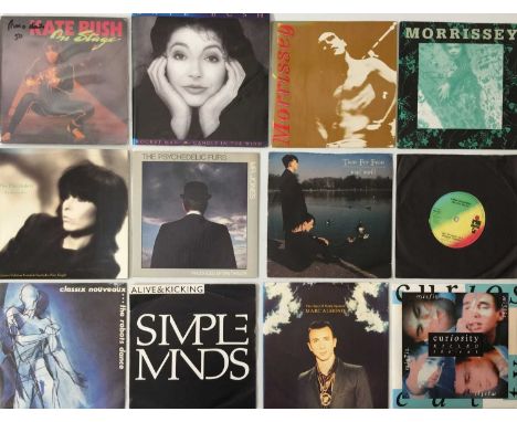 INDIE/ ALT/ WAVE - 7" COLLECTION. A super collection of around 52 7" singles. Artists/ titles include Kate Bush inc On Stage 