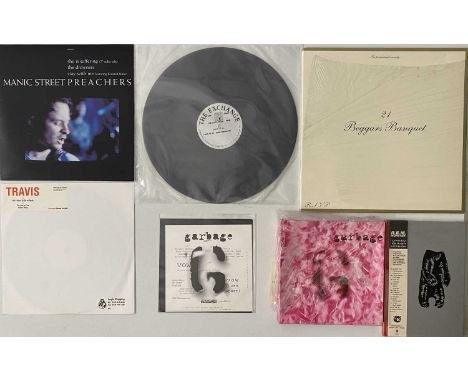 INDIE/ALT - MIXED FORMAT LOT (INC. BJORK ACETATE). Cool collection of 11 x releases including an acetate, 7" album box set, 1