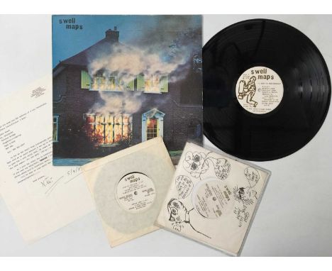 SWELL MAPS - A TRIP TO MARINEVILLE LP (WITH NIKKI SUDDEN LETTER). Excellent piece of Swell Maps history with this complete or