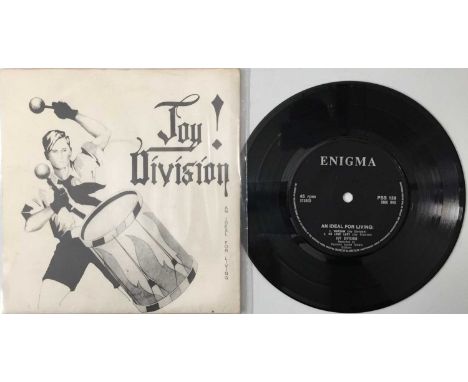 JOY DIVISION - AN IDEAL FOR LIVING 7" EP (ENIGMA RECORDS 1978 UK ORIGINAL - PSS 139). The must-have addition to any Joy Divis