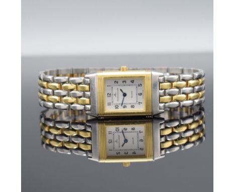 Jaeger-LeCoultre Reverso Damenarmbanduhr in Edelstahl &amp; GG 750/000 Referenz 260.5.08,  Schweiz um 1995, quarz, Wendegehäu