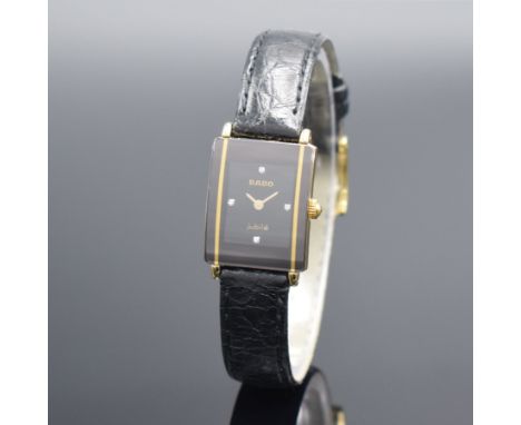RADO Diastar Jubilé Damenarmbanduhr,  Schweiz um 1998, Ref. 153.0383.3, quarz, verg. Edelstahlgeh. m. 4-fach verschr. Boden, 