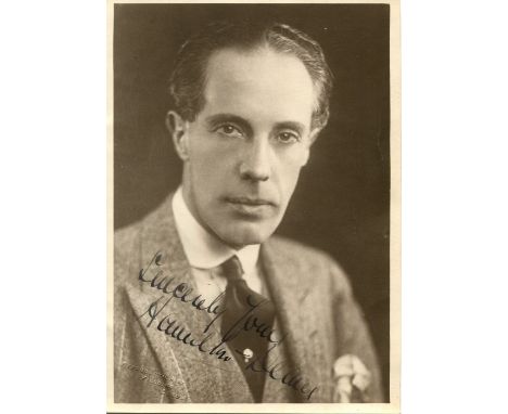 DEANE HAMILTON: (1880-1958) Irish Actor &amp; Playwright who played a key role in popularising Bram Stoker's novel Dracula (1