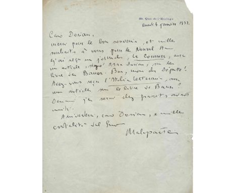 MALAPARTE CURZIO: (1898-1957) Italian Writer, Filmmaker &amp; War Correspondent, one of the intellectuals who, during the 192