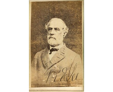 LEE ROBERT E.: (1807-1870) American General, Commanded the Confederate Army of Northern Virginia in the American Civil War fr