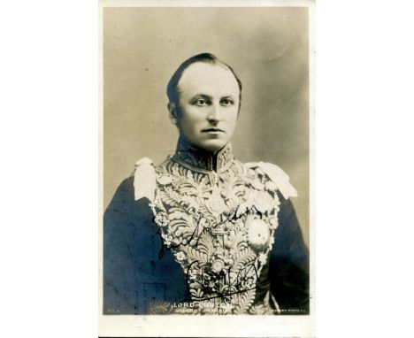 CURZON GEORGE NATHANIEL: (1859-1925) 1st Marquess of Curzon. Also known as Lord Curzon of Kedleston, or later as Earl Curzon.
