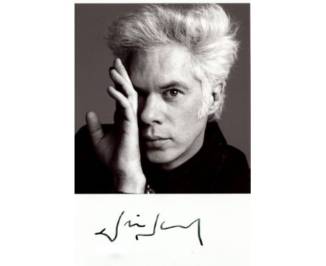 JARMUSCH JAMES ROBERT: (1953- ) American film Director, Actor, Composer and Producer. A leading proponent of independent cine