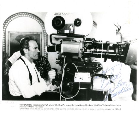 EASTWOOD CLINT: (1930- ) American Actor and film Director. Academy Award winner. Signed 10 x 8 photograph by Eastwood. The pr