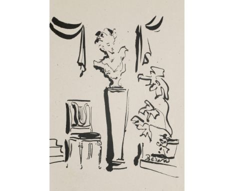 Jean Cocteau. Les Monstres sacrés. Mit 3 lithographischen Tafeln nach Zeichnungen von Christian Bérard. Paris, Gallimard, Imp