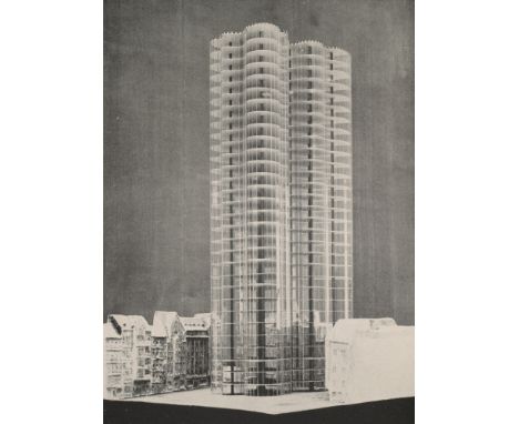Architektur - - Bruno Taut (Hg.). Frühlicht. Eine Folge für die Verwirklichung des neuen Baugedankens. 1. Jahrgang, Heft 2-4.