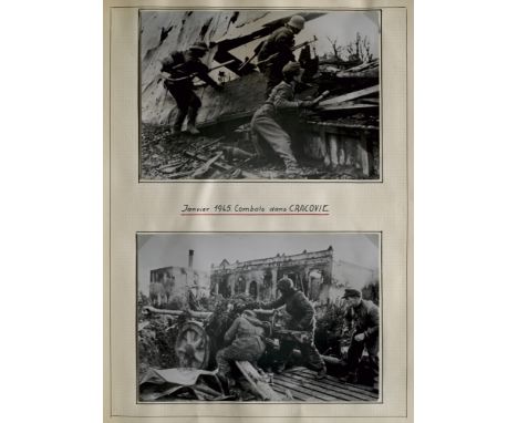 2. Weltkrieg - - Max Chopard. Manuskript mit umfangreicher Dokumentation zum 2. WK und Faschismus in Europa. 6 Tle. in 3 Bde.