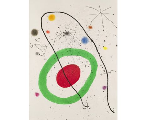 Miró, Joan - - André Frénaud. Le miroir de l'homme par les bêtes. Mit 3 Aquatinta-Radierungen und 2 Carborundum-Radierungen v