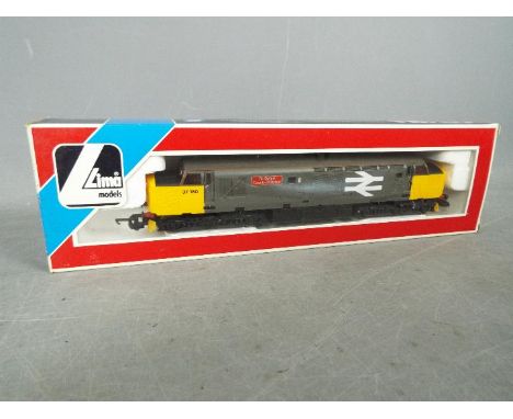 Lima - A OO gauge class 37 diesel loco Sir Dyfed County Of Dyfed operating number 37180. The model appears Mint in a Good box