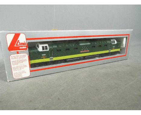 Lima - A limited edition OO gauge class 55 Deltic The Black Watch operating number D9013. It comes with a certificate to show