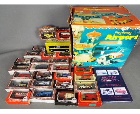 Lledo, Other - A mixed collection of a boxed Vintage Fisher Price Airport set which appears in Good condition with signs of p