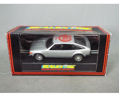 Scalextric - NSCC - Rover 3500 V8 # C562. This silver car was produced exclusively for the National Scalextric Collectors Clu