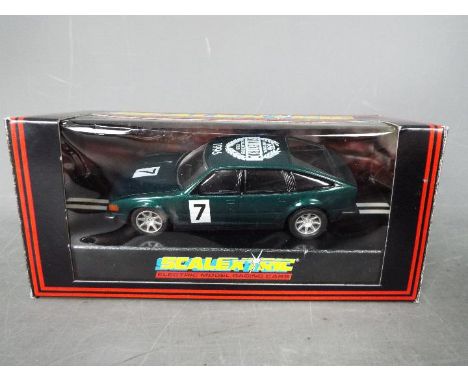 Scalextric - NSCC - A Rover 3500 V8 # C561 in green. These were produced exclusively for the National Scalextric Collectors C