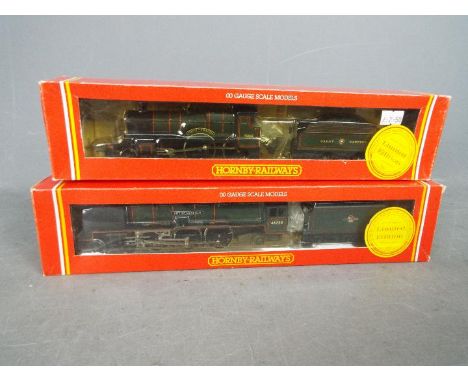 Hornby - 2 x limited edition OO gauge locos, B.R. Coronation class 4-6-2 City Of Lichfield with a numbered certificate to sho