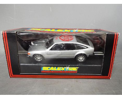 Scalextric - NSCC - Rover 3500 V8 # C562. This silver car was produced exclusively for the National Scalextric Collectors Clu