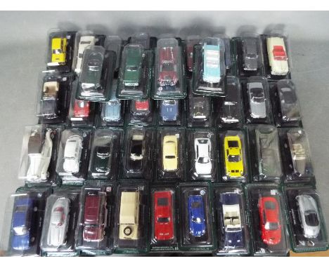 Del Prado - A group of 40 x 1:43 scale vehicles from the Ultimate Car Collection including Ford Capri, Oldsmobile Toronado, S