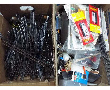 Triang, Hornby, Peco, Others - A mixed lot of model railway modelling tools, parts, scenics and accessories plus a large quan