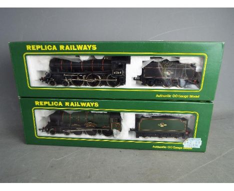 Replica Railways - 2 x OO gauge locos, a Modified Hall class 4-6-0 Lady Margaret Hall operator number 7911 in BR Green # 1115
