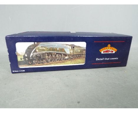Bachmann - Branch-Line - A Gresley A4 Pacific 4-6-2 loco Mallard operating number 60033 in British Rail dark green. # 31-957.