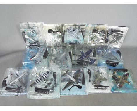 Amer Collection - A group of 14 x military aircraft in several scales including 1:144 Junkers Ju52/3m, 1:72 Hawker Tempest Mk
