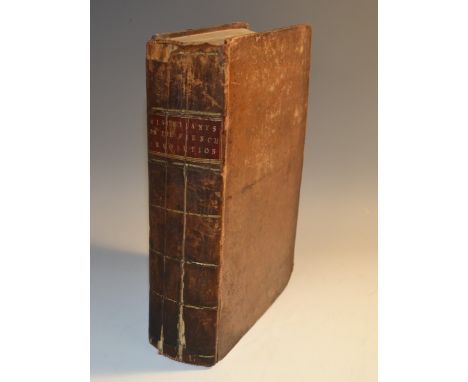 Political Sammelband - Burke (Edmund), Reflections on the Revolution in France, second edition, J. Dodsley, London 1790, iv+3