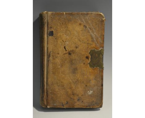 A 19th century pigskin notebook of a labourer-gardener cum handyman, kept by Pateshalle Powell, then after by Richd Powell, B