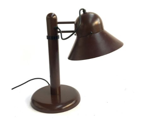 A 1970s/80s desk lamp by Stilnovo, Milano, Italy, 43cmH 