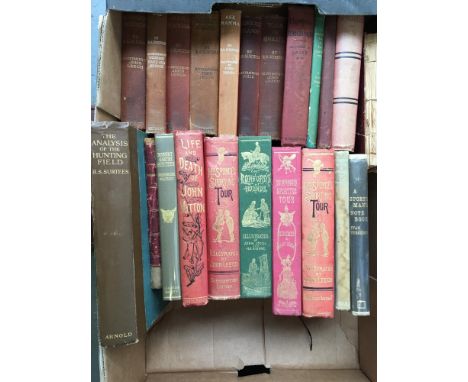 RS Surtees, various books including 'The Analysis of the Hunting Field', illustrated by H Alken, London: Edward Arnold 1923; 