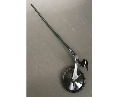 A vintage wheel hoe