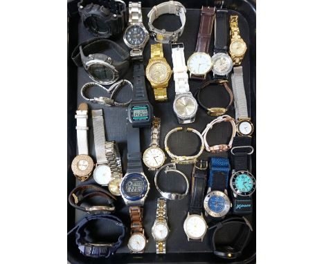 SELECTION OF LADIES AND GENTLEMEN'S WRISTWATCHESincluding Sekonda, Casio, Jasper Conran, Slazenger, Fossil, Red Herring, Swat