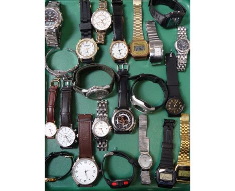 SELECTION OF LADIES AND GENTLEMEN'S WRISTWATCHESincluding Casio, Tissot, Simon Carter, DKNY, Skagen, Limit and Maurice Lacroi
