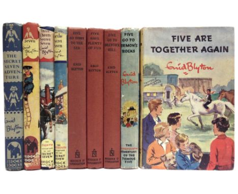 [CHILDRENS]  Blyton, Enid. Secret Seven Adventure, first edition, Brockhampton Press, Leicester, 1950, boards (lacking dustja