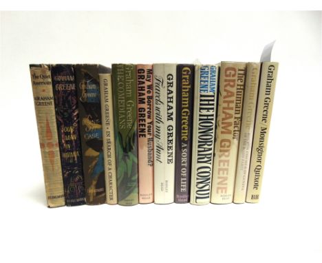 [MODERN FIRST EDITIONS]  Greene, Graham. The Quiet American, first edition, Heinemann, London, 1955, cloth, dustjacket, octav