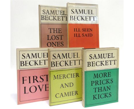 [MODERN FIRST EDITIONS]  Beckett, Samuel. The Lost Ones, first British edition, Calder &amp; Boyas, London, 1972, boards, dus