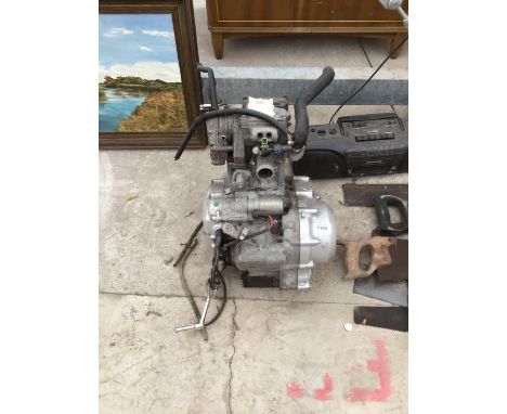 A FOUR STROKE YAMAHA ENGINE 
