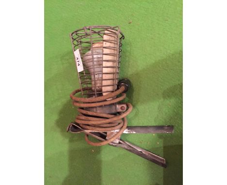 A BRITICENT GRIPPER LAMP 