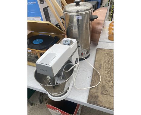 A SWAN WATER HEATER, KENWOOD CHEF WITH K WHISK 